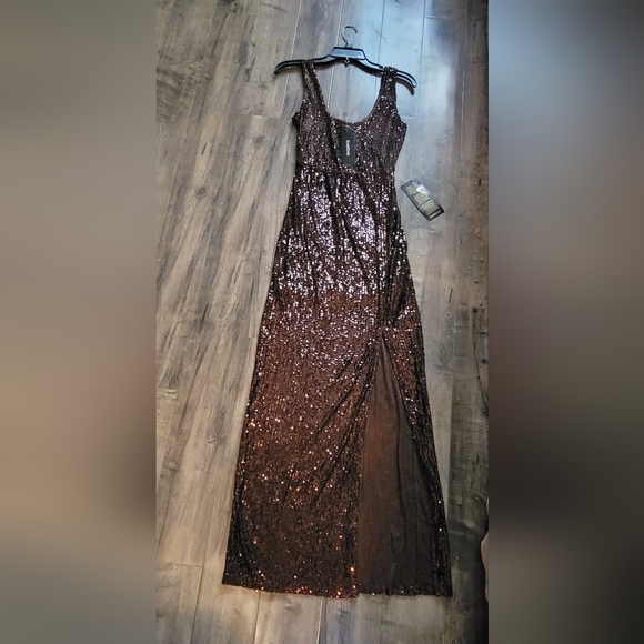 Bebe Sequin Tank Gown - Picture 4 of 4